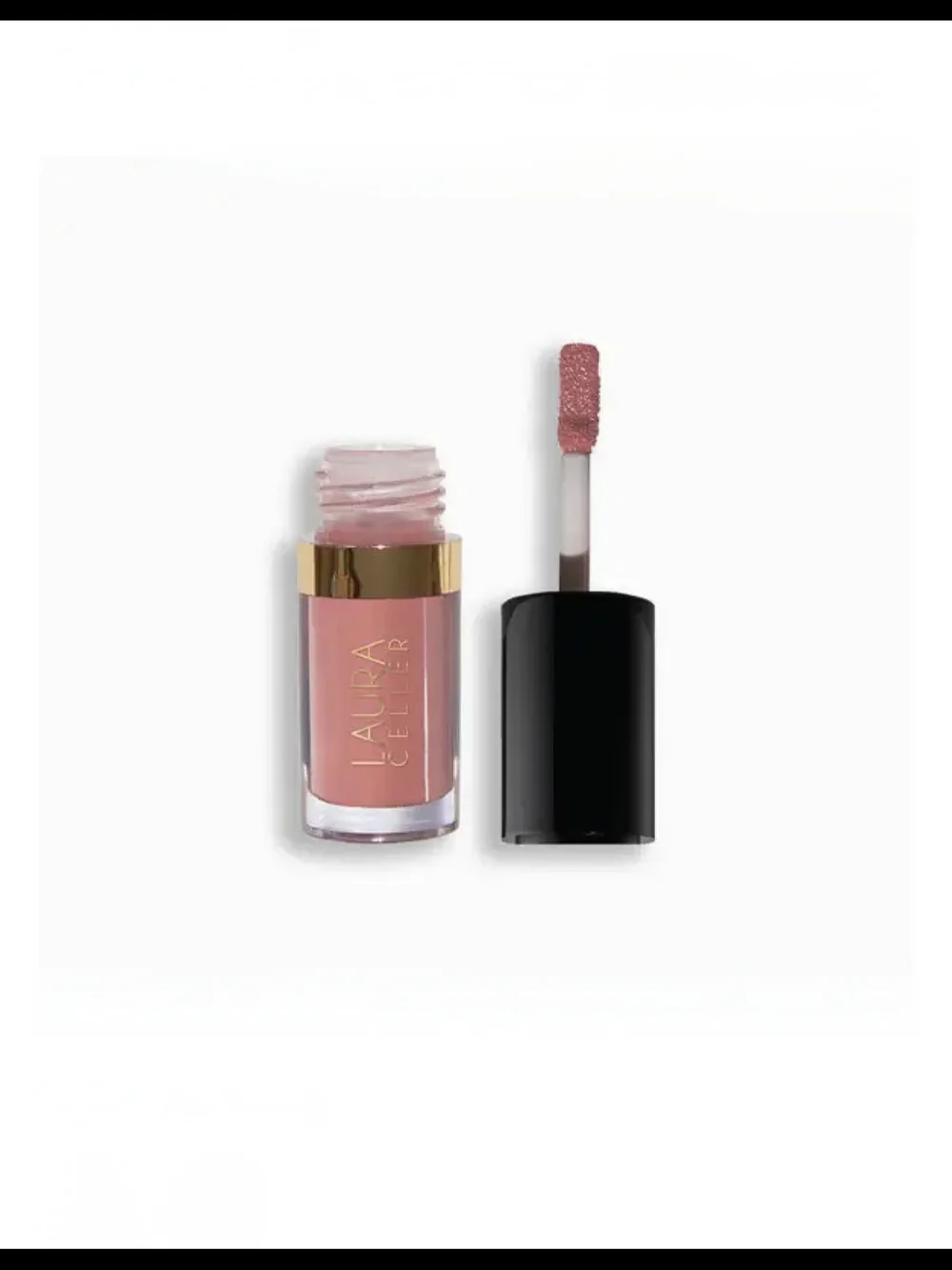 LAURA GELLER Treat-n-Go Tinted Lip Oil In Finish Line (Dusty Pink) 3.8ml - NIB
